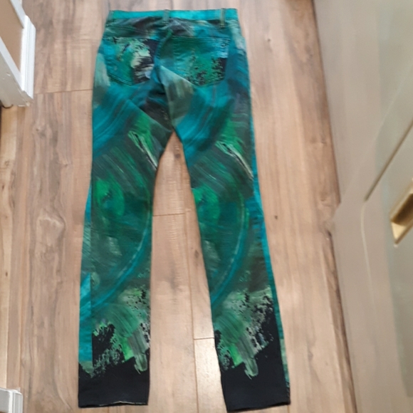 J Brand Christopher Kane Abstract Skinny Jeans. - Picture 8 of 8